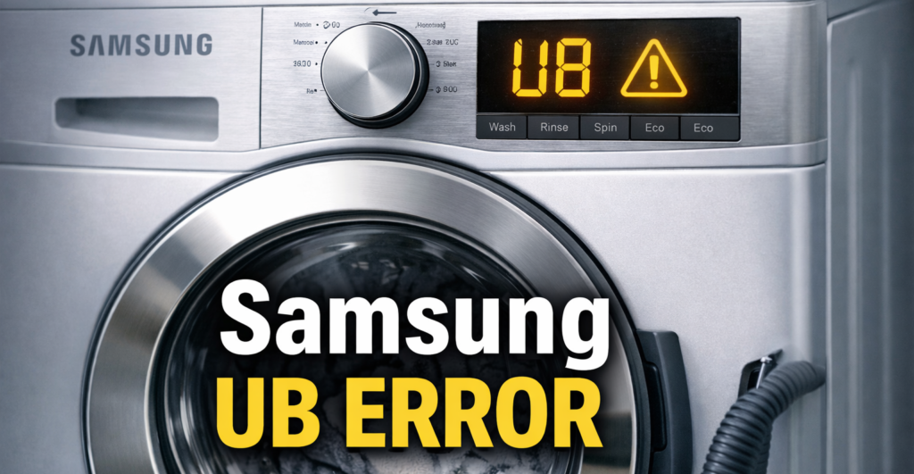 Samsung washing machine error codes