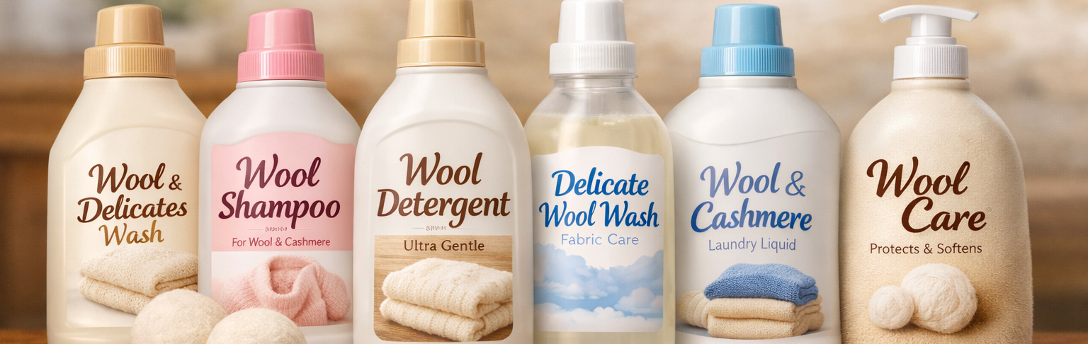 How to wash wool using the right wool detergents.

